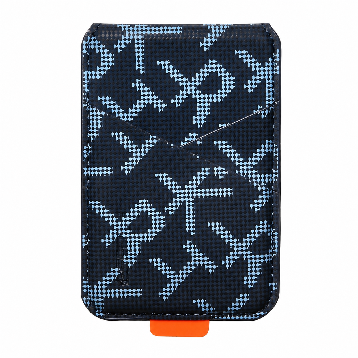 Premium Magnetic Leather Wallet Card Holder MagSafe Card Wallet Strong Magnetic Card Holder Cash Storage RFID Style Compatible with iPhone