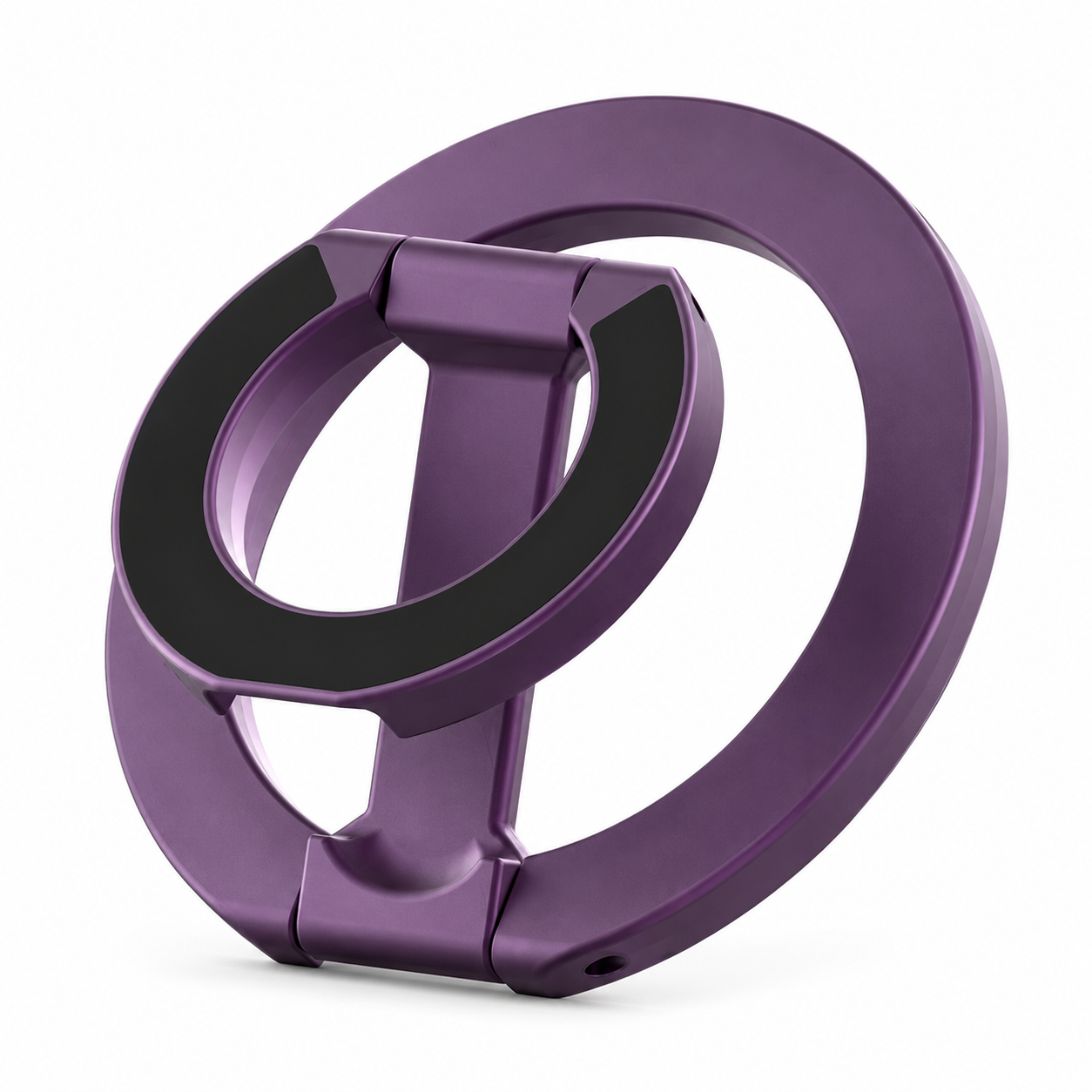 Premium Magnetic Ring Holder MagSafe Phone Grip Stand Double Sided Magnetic Finger Ring Holder Dual Magnet Kickstand Compatible with iPhone