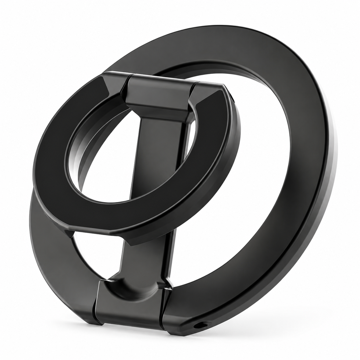 Premium Magnetic Ring Holder MagSafe Phone Grip Stand Double Sided Magnetic Finger Ring Holder Dual Magnet Kickstand Compatible with iPhone