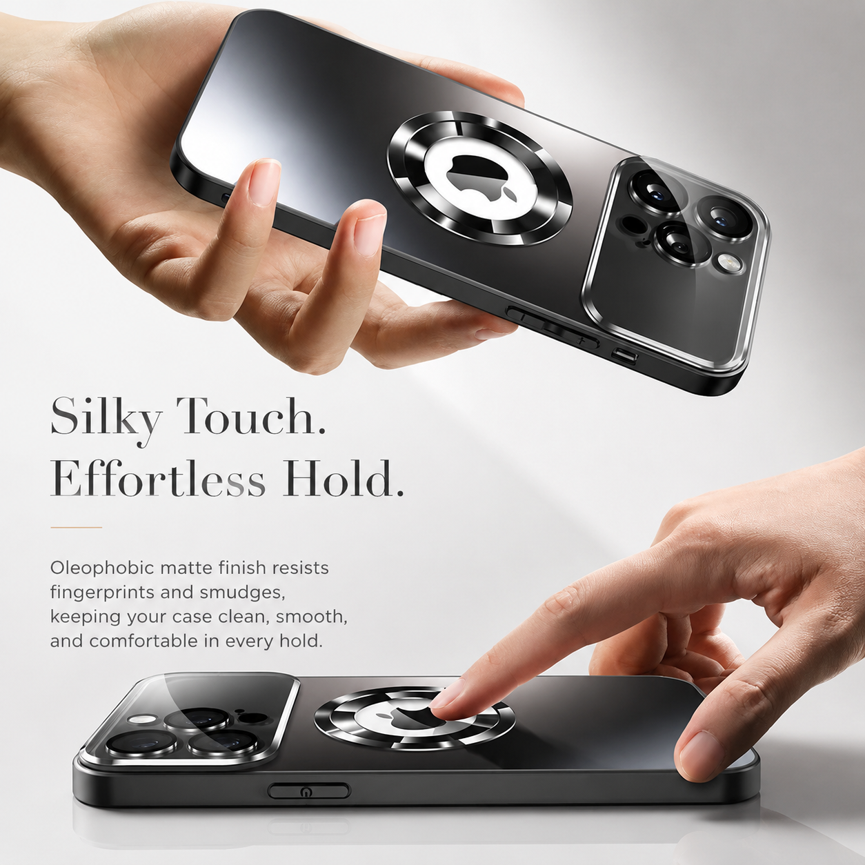 Premium Magnetic iPhone Case Matte Finish MagSafe Compatible Shockproof Slim Protective Cover Camera Lens Protection Durable Full Coverage Design