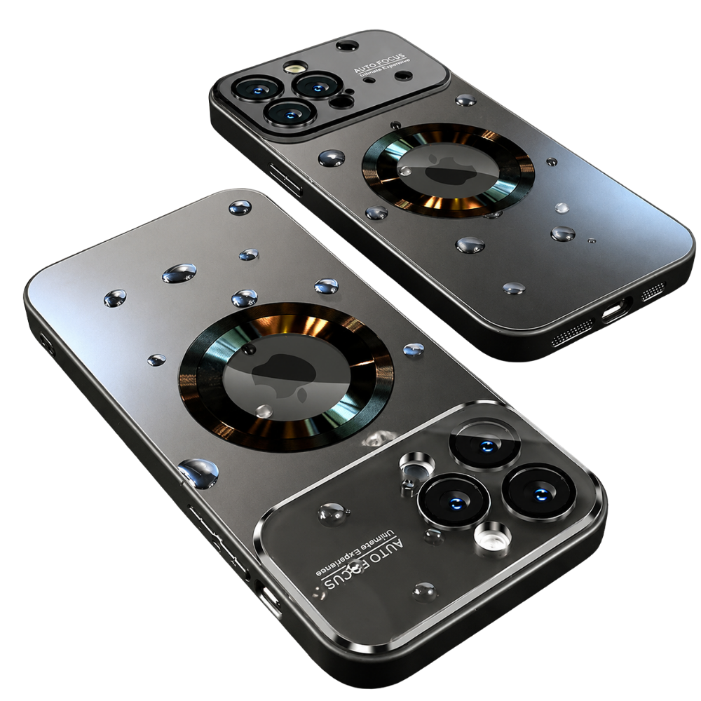 Premium Magnetic iPhone Case Matte Finish MagSafe Compatible Shockproof Slim Protective Cover Camera Lens Protection Durable Full Coverage Design