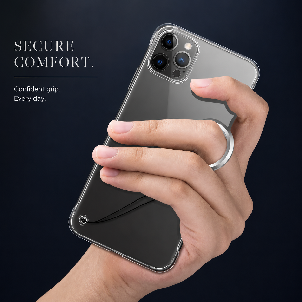 Premium Slim Frameless iPhone Case Matte PC Back Cover TPU Edge Lightweight Shockproof Scratch Resistant Minimal Protective Cover