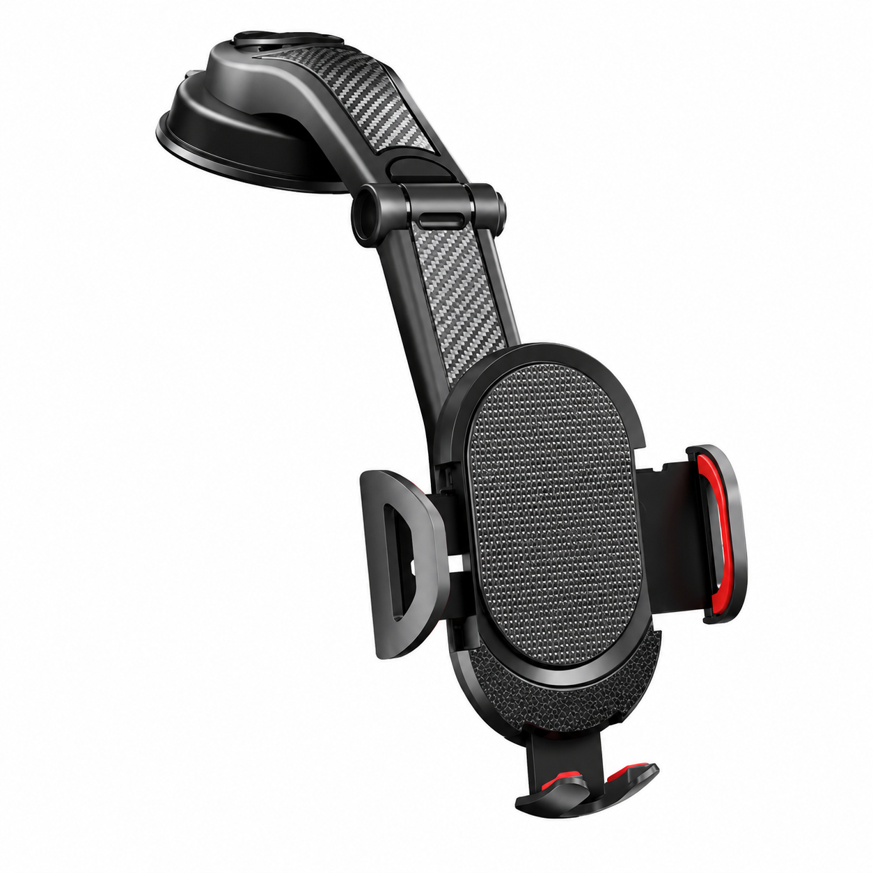 Premium Suction Cup Car Phone Holder Windshield Dashboard Phone Mount 360° Rotating Adjustable Gravity Lock Hands-Free GPS Car Stand Compatible with iPhone