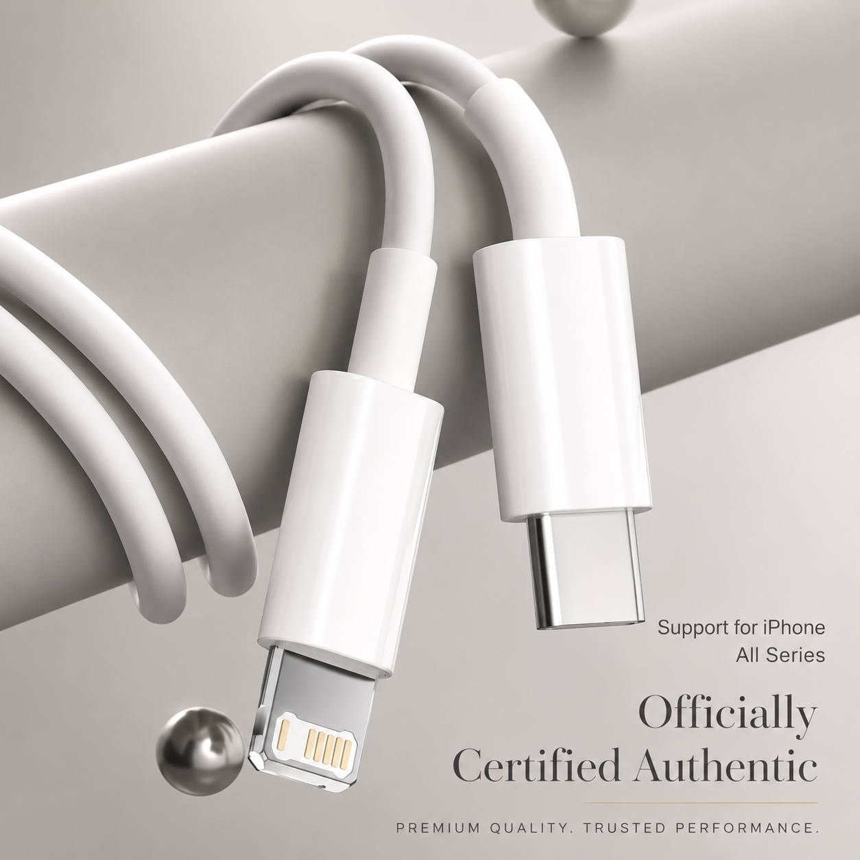 Premium USB C PD Fast Charging Cable 35W 2.4A Data Sync Charging Cord Durable TPE TPU Fast Charge Cable Reliable Power Compatible with iPhone