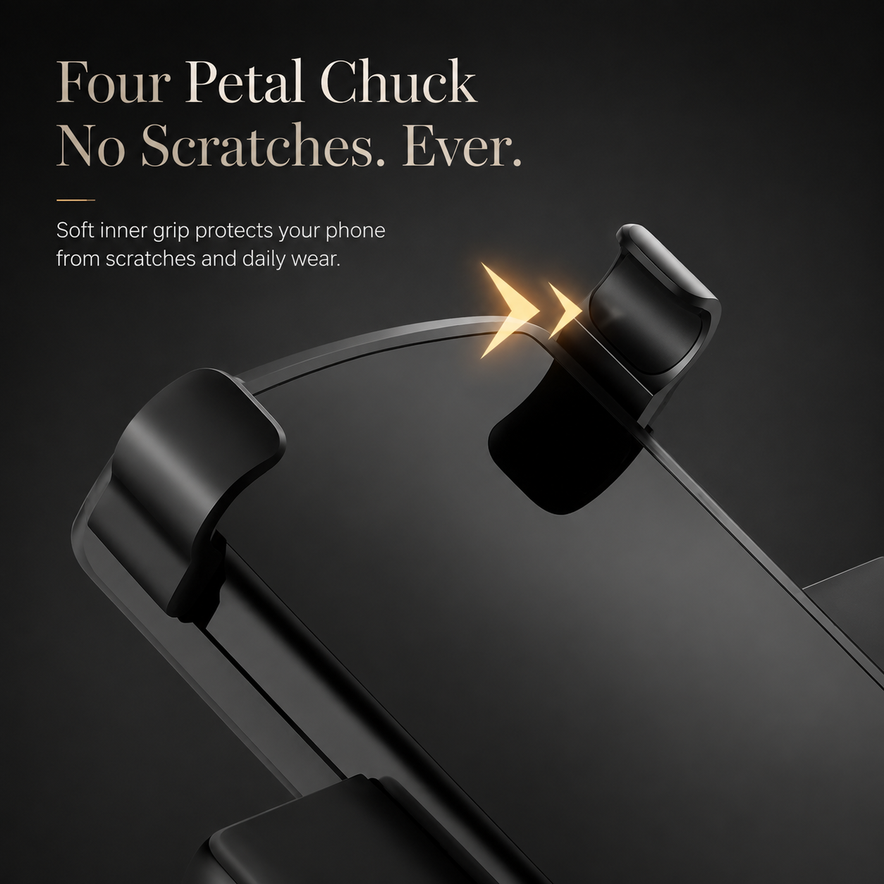Premium Universal Car Phone Holder Mount 3-in-1 Dashboard Rearview Mirror Sun Visor Stand 360° Rotation Anti-Slip Compatible with iPhone
