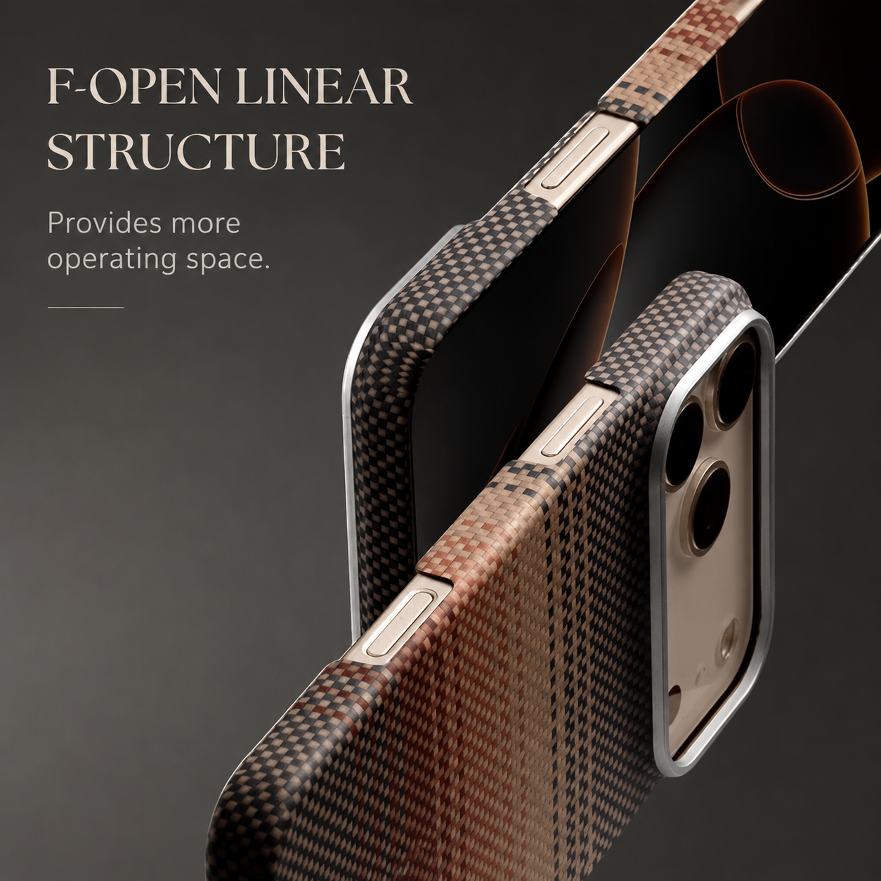 Premium iPhone Case 100% Aramid Carbon Fiber MagSafe Compatible Cover Ultra Thin Protective Case Matte Anti Scratch Raised Camera Screen Full Coverage