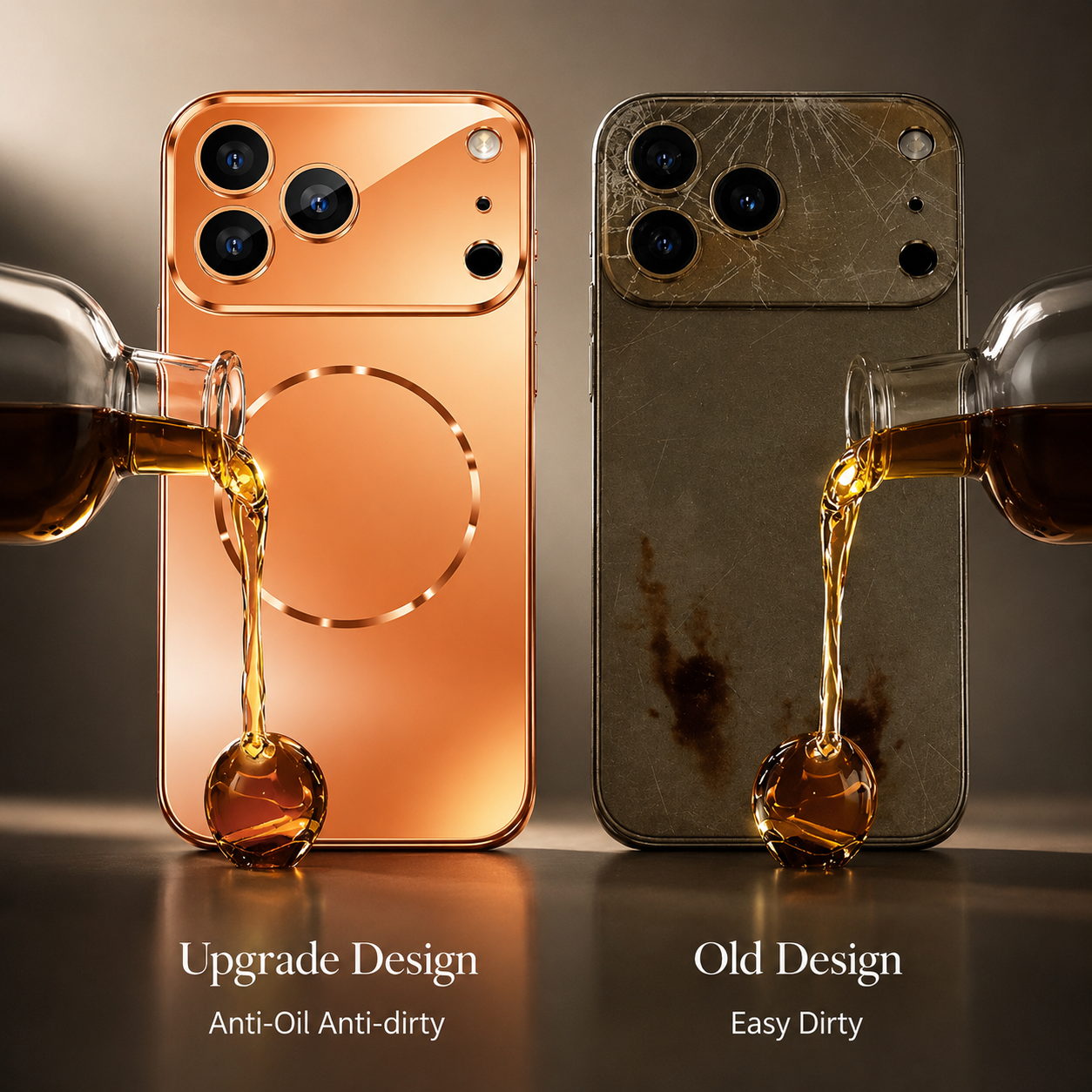 Premium iPhone Case AG Nano Matte Magnetic Cover MagSafe Compatible Hard Acrylic Back Camera Lens Protection Anti Fingerprint Slim Design