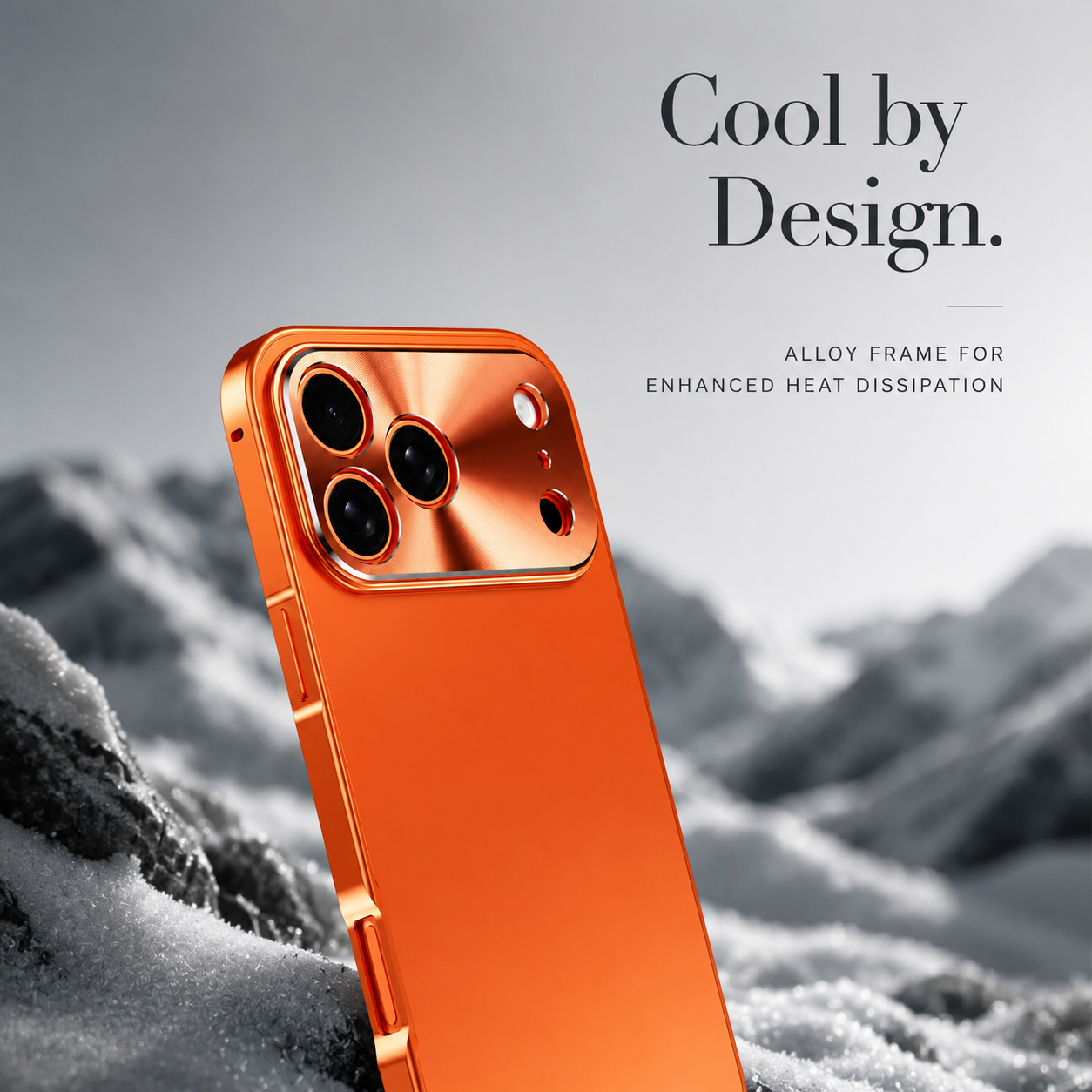 Premium iPhone Case All Aluminum Magnetic Frame MagSafe Compatible Frosted PC Back Cover Ultra Thin Shockproof Protective Anti Scratch Lightweight Design