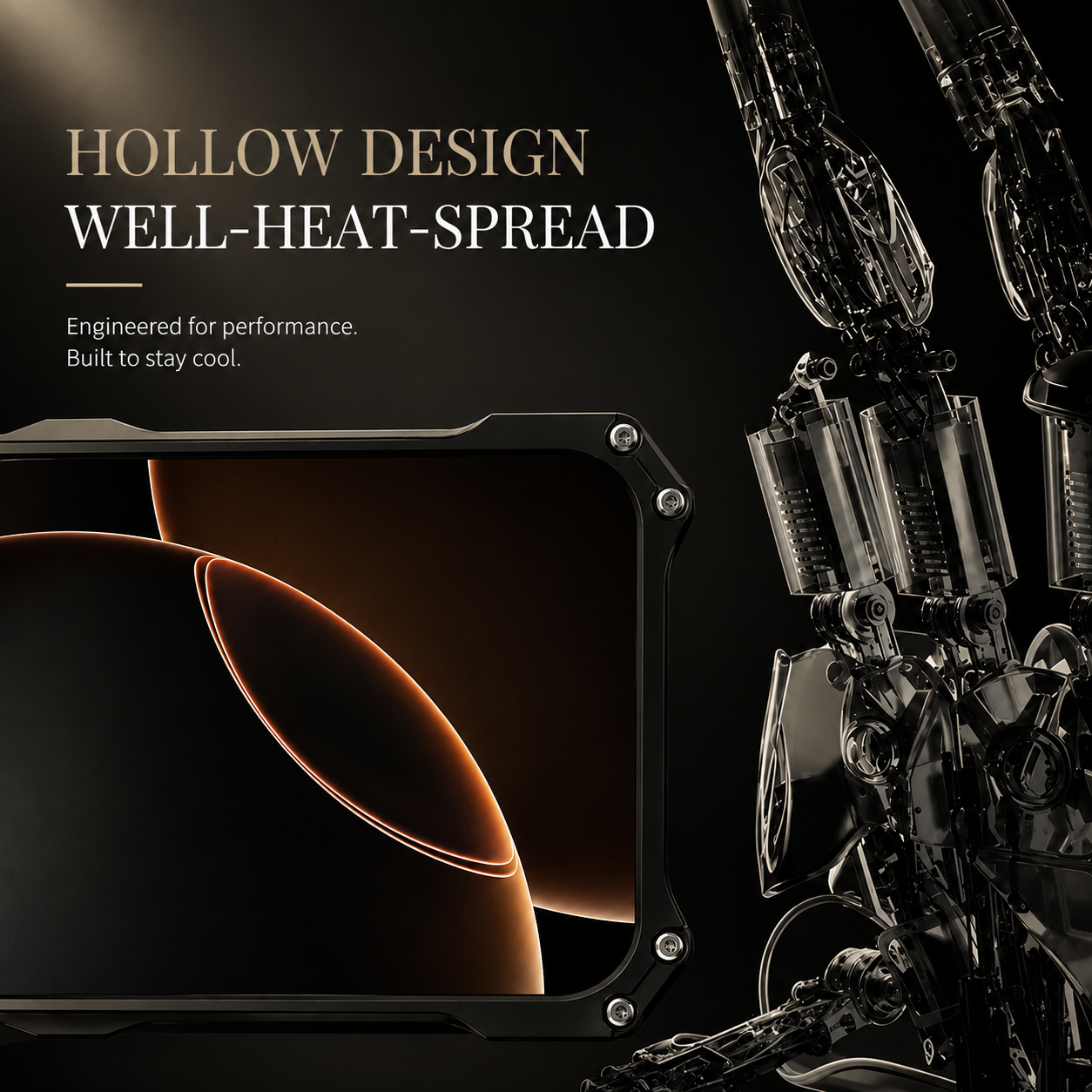 Premium iPhone Case Aluminum Alloy Metal Armor Protective Cover Military Grade Shockproof Cooling Airflow Anti Scratch Lightweight Non Slip Bumper Design