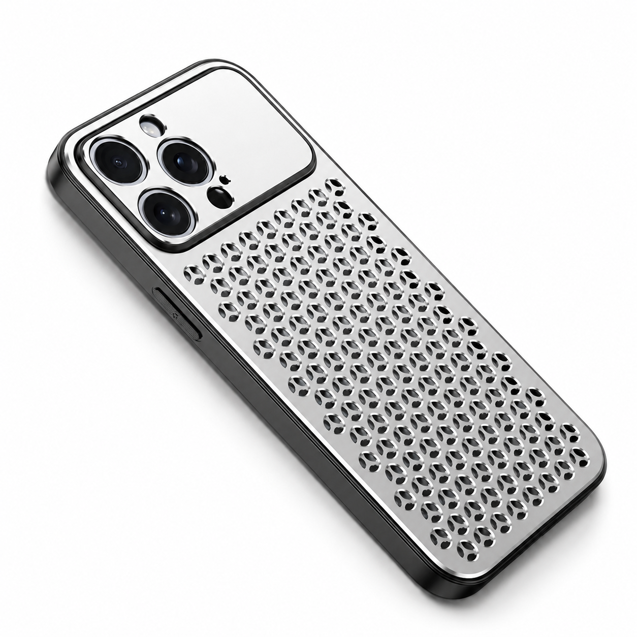 Premium iPhone Case Aluminum Alloy Protective Cover Breathable Metal Frame Slim Anti Fingerprint Scratch Resistant Full Coverage