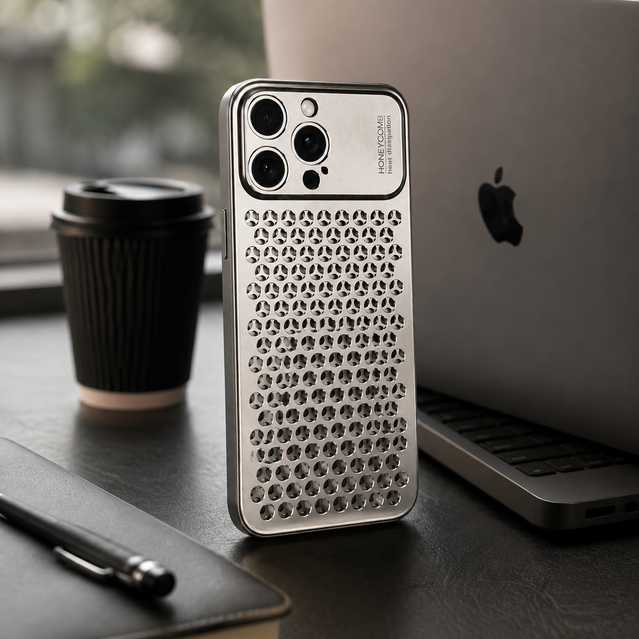 Premium iPhone Case Aluminum Alloy Protective Cover Breathable Metal Frame Slim Anti Fingerprint Scratch Resistant Full Coverage