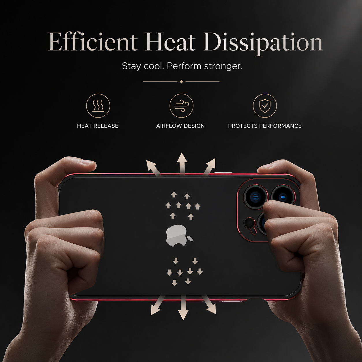 Premium iPhone Case Aluminum Bumper Metal Lens Frame Shockproof Protective Cover Camera Protection Slim Lightweight Durable Minimalist Design