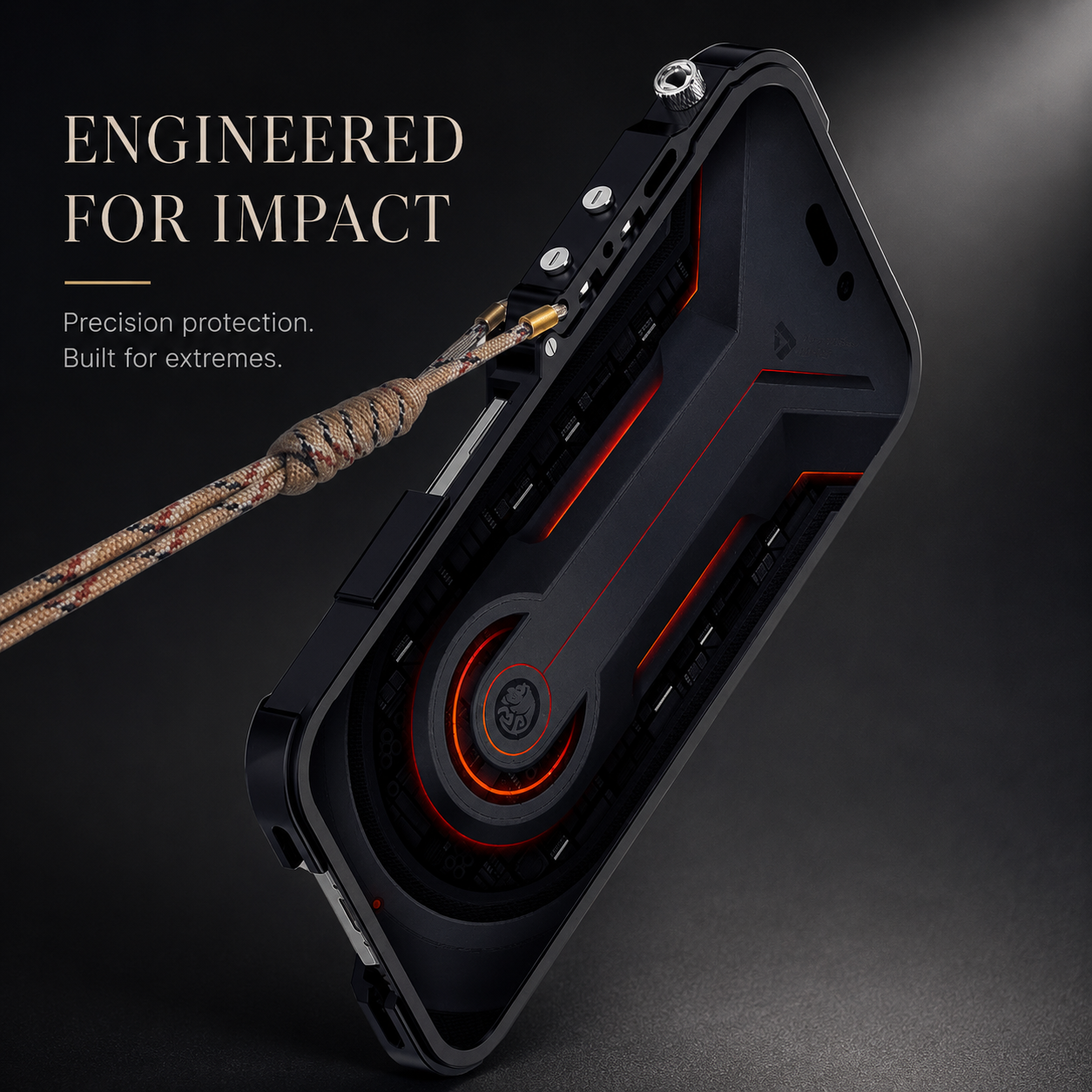 Premium iPhone Case Aluminum Metal Armor Bumper Shockproof Protective Cover Rugged Frame Design Scratch Resistant Slim Durable Full Coverage