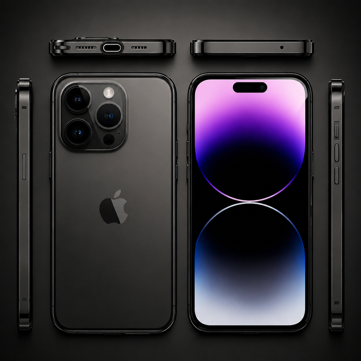 Premium iPhone Case Aluminum Metal Frame Bumper Cover Shockproof Silicone Protection Rugged Edge Protection Anti Scratch Lightweight Durable Design