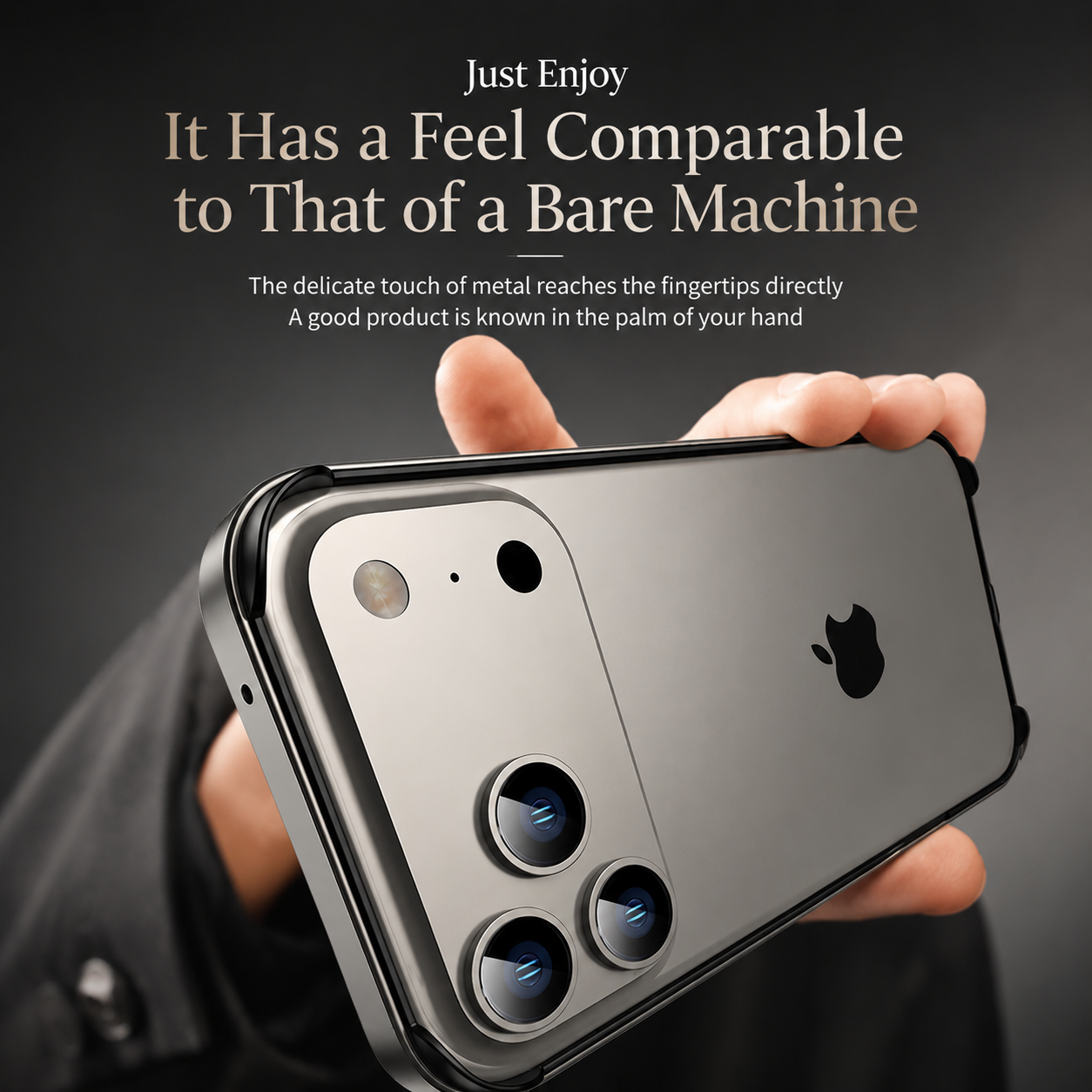 Premium iPhone Case Aluminum Metal Frame Bumper Cover with Silicone Protection Shockproof Anti Scratch Slim Half Wrapped Rugged Durable Design Build