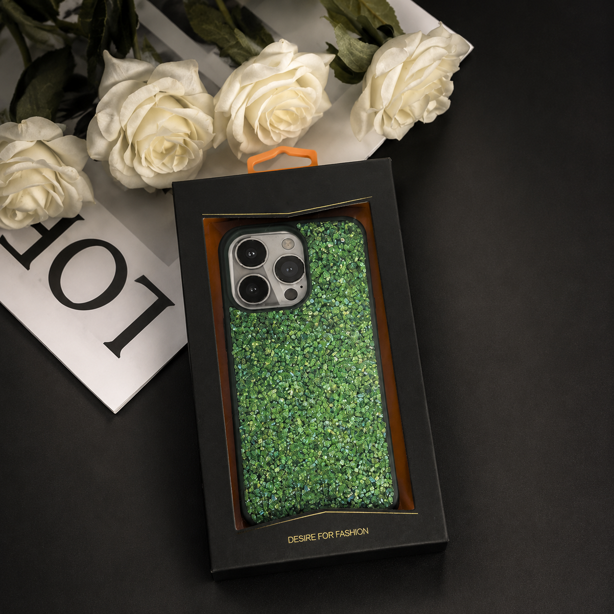 Premium iPhone Case Bling Crystal Diamond Cover MagSafe Compatible Shockproof Protective Case Flash Drill Design Camera Lens Screen Protection Ultra Thin Full Coverage