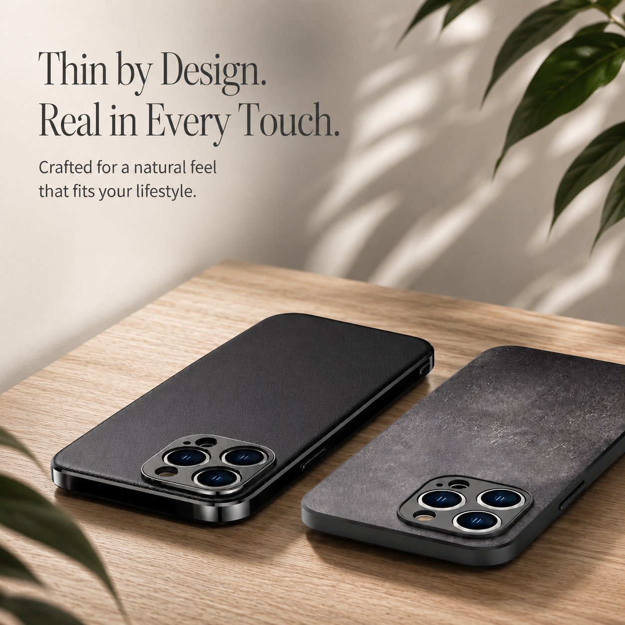 Premium iPhone Case Genuine Cowhide Leather Protective Cover Plated Metal Frame Full Camera Lens Protection Shockproof Slim Durable Wireless Charging Design