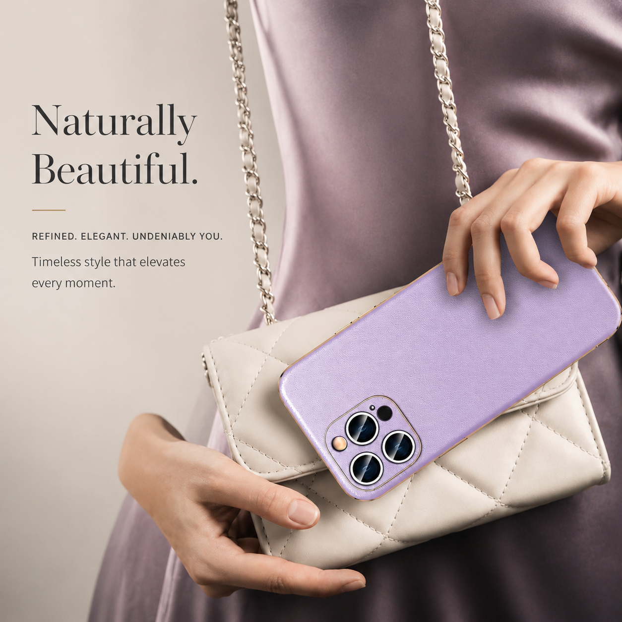 Premium iPhone Case Genuine Cowhide Leather Protective Cover Plated Metal Frame Full Camera Lens Protection Shockproof Slim Durable Wireless Charging Design