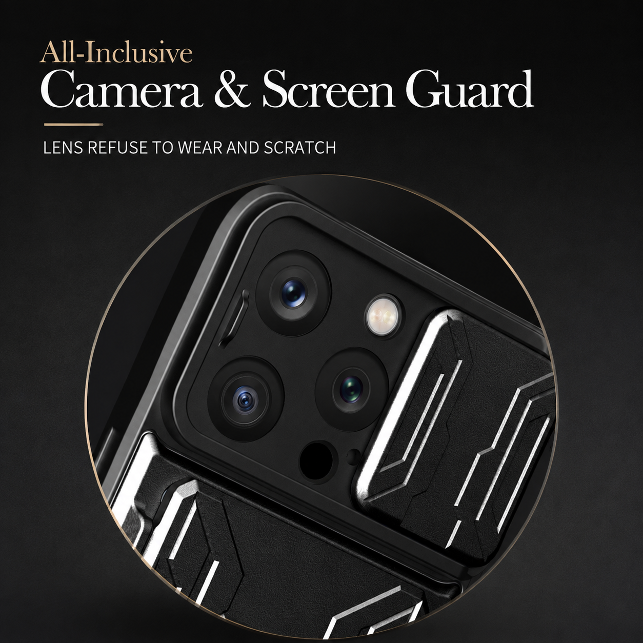 Premium iPhone Case Heavy Duty Armor Protective Cover Dual Layer Shockproof Card Holder 360° Ring Stand Magnetic Mount Compatible Full Coverage