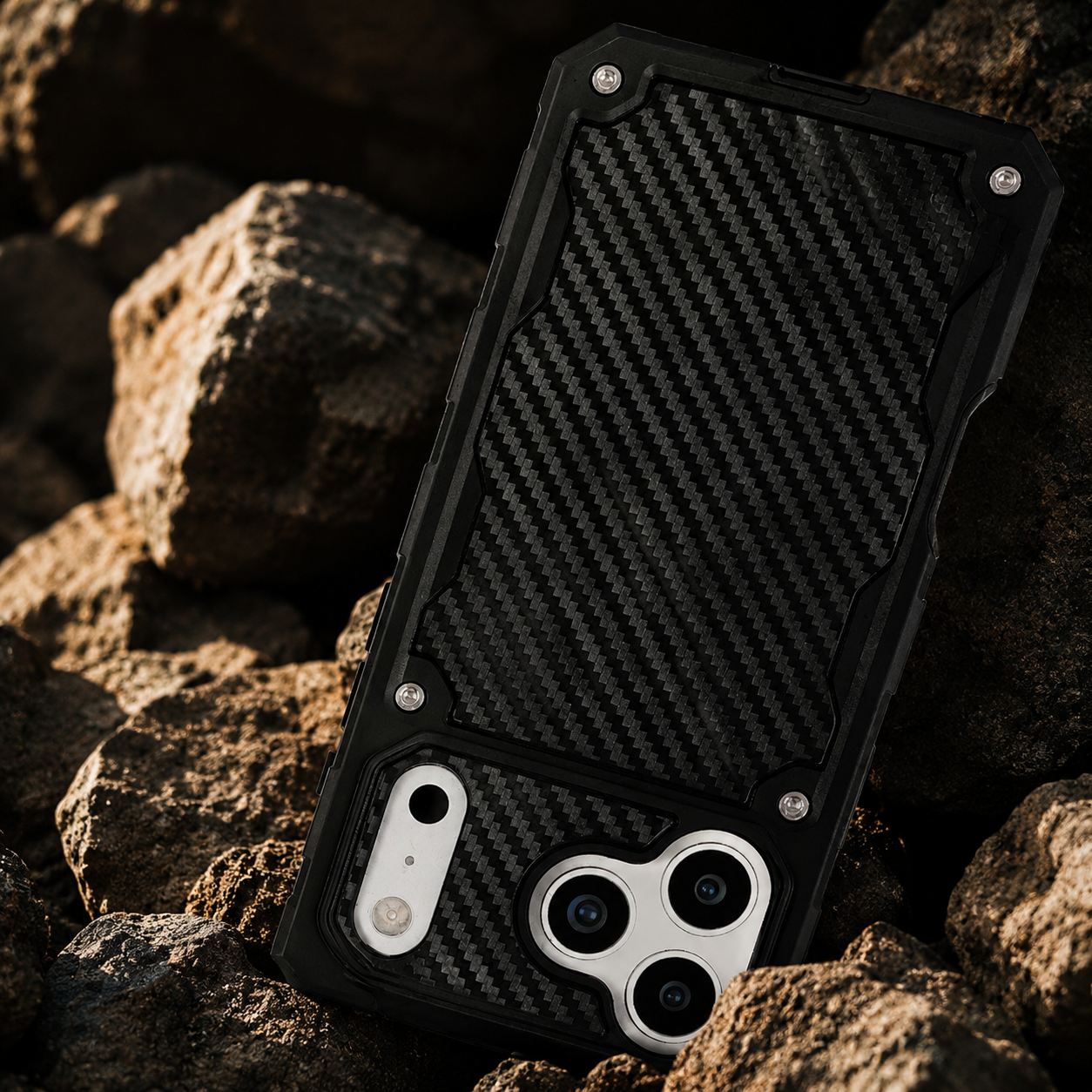 Premium iPhone Case Heavy Duty MagSafe Compatible Protective Cover Shockproof Military Grade Drop Protection Scratch Resistant Full Coverage