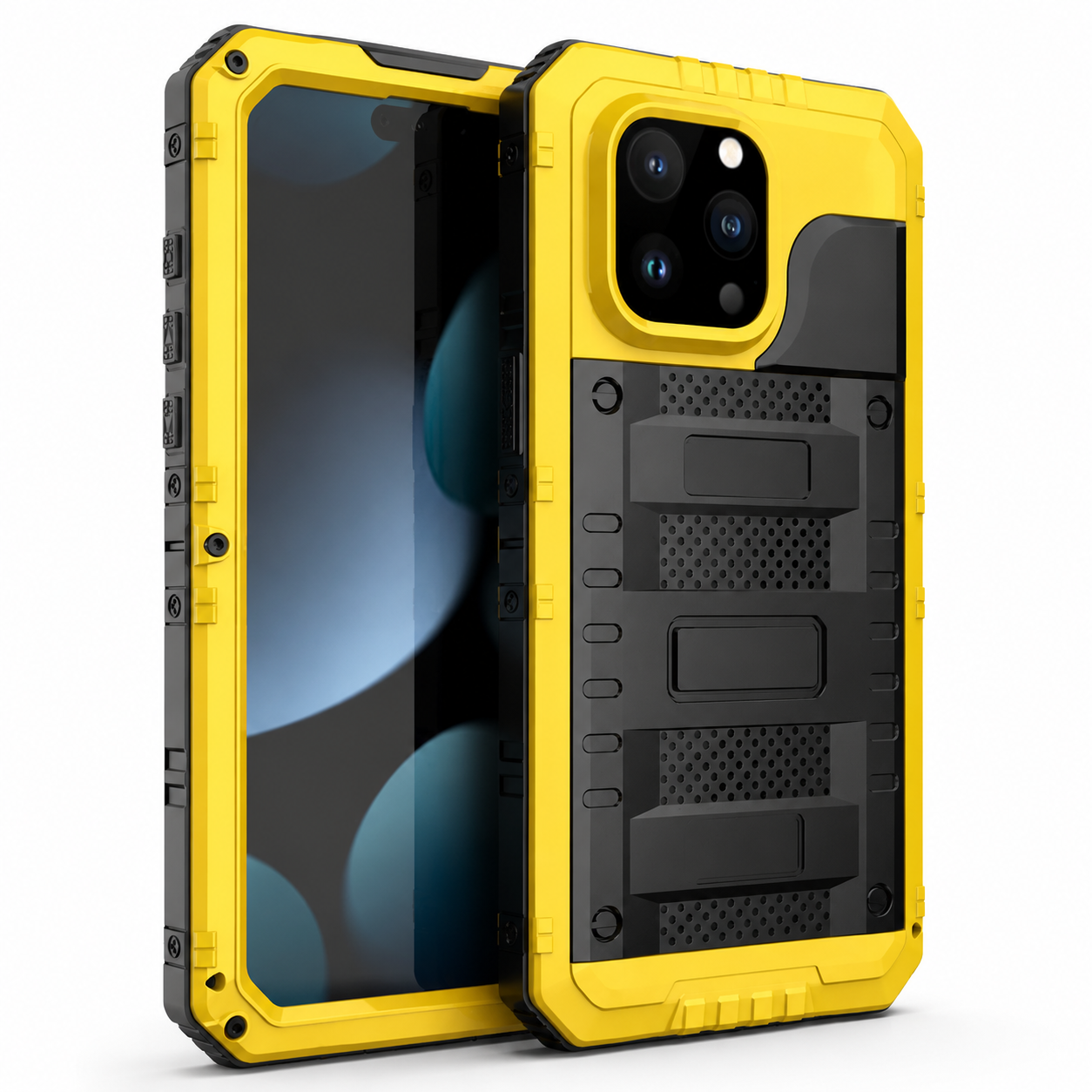 Premium iPhone Case IP68 Waterproof Armor MagSafe Cover Shockproof Full Body Protection Magnetic Rugged Protective Case Camera Lens Screen Guard