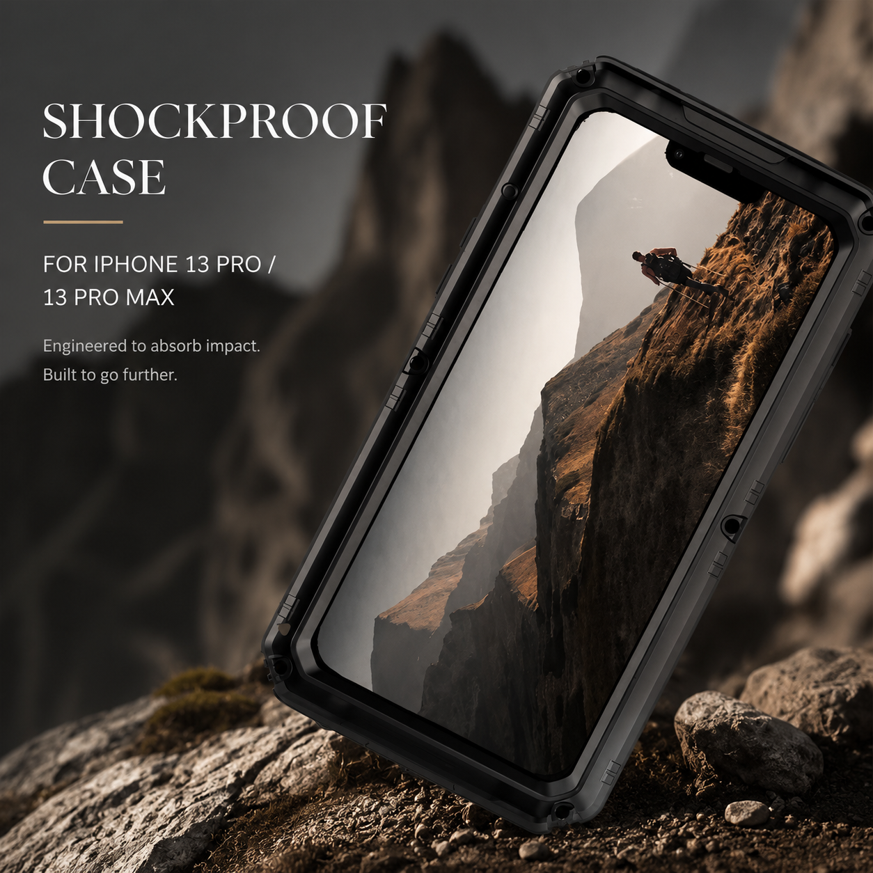 Premium iPhone Case IP68 Waterproof Armor MagSafe Cover Shockproof Full Body Protection Magnetic Rugged Protective Case Camera Lens Screen Guard