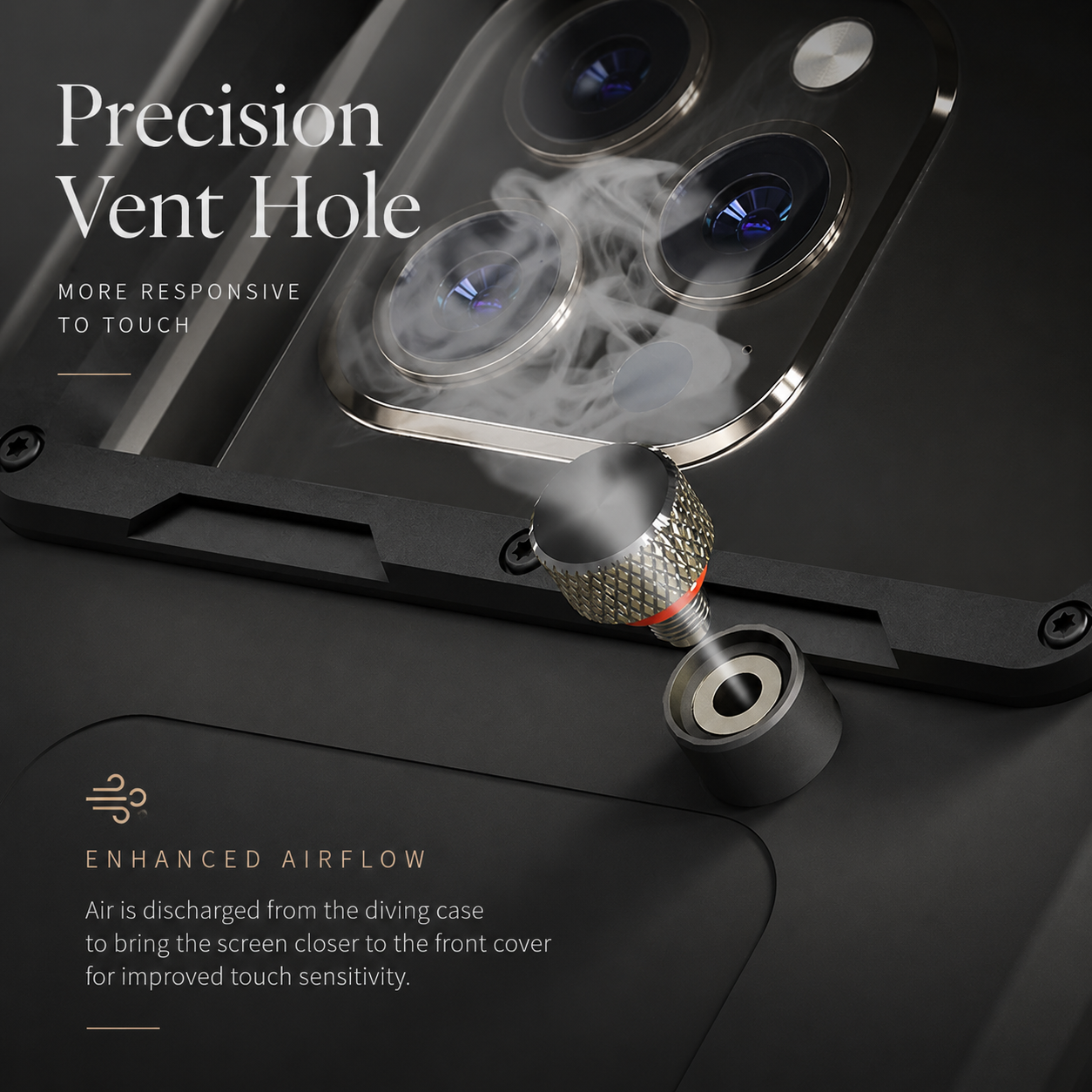 Premium iPhone Case IP68 Waterproof Shockproof Protective Cover Full Body Anti Scratch Dustproof Underwater Diving Secure Lanyard