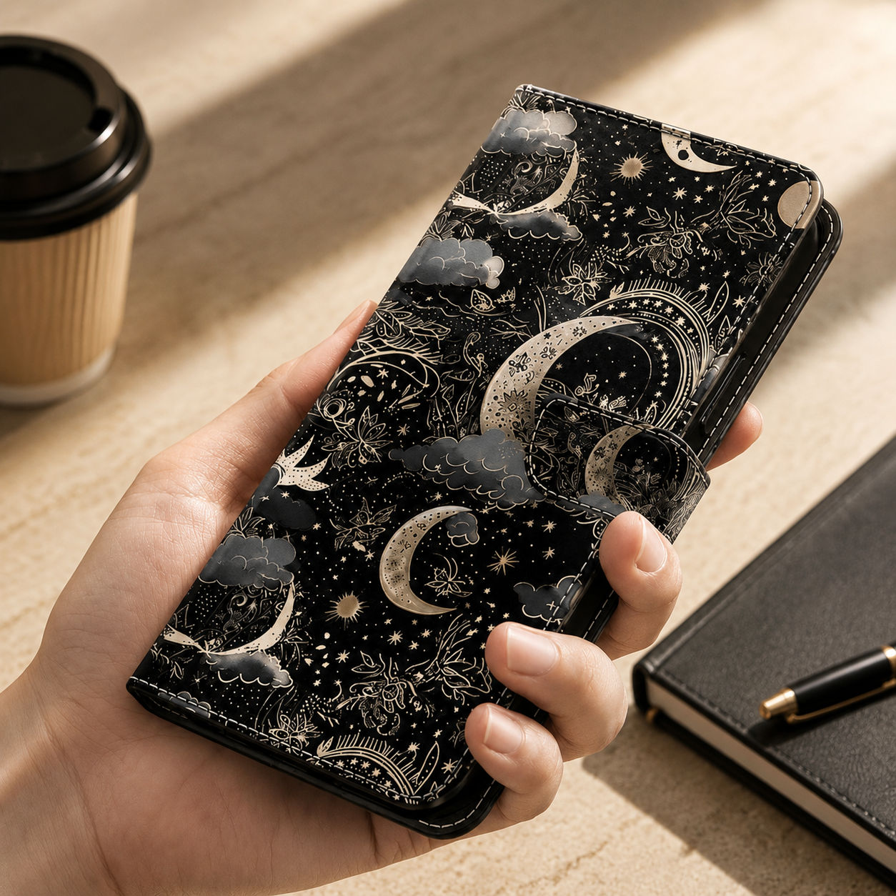 Premium iPhone Case LED Flash Sound Reactive Golden Dragon Luminous Glass Cover Shockproof Ultra Thin Full Body Protection Design