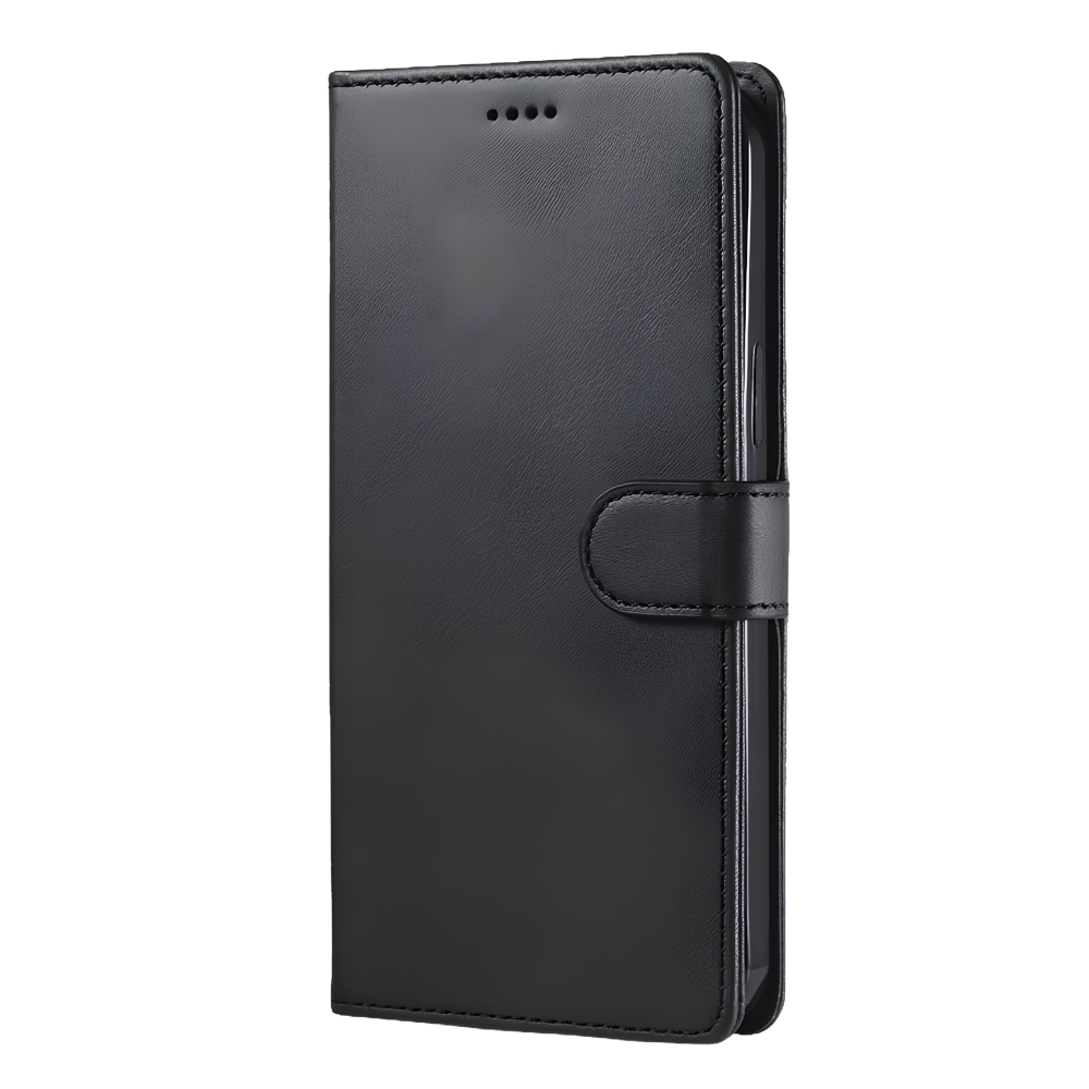 Premium iPhone Case Leather Wallet Cover Flip Card Holder Magnetic Closure Shockproof Protective Case Slim Full Coverage Screen Camera Protection Design