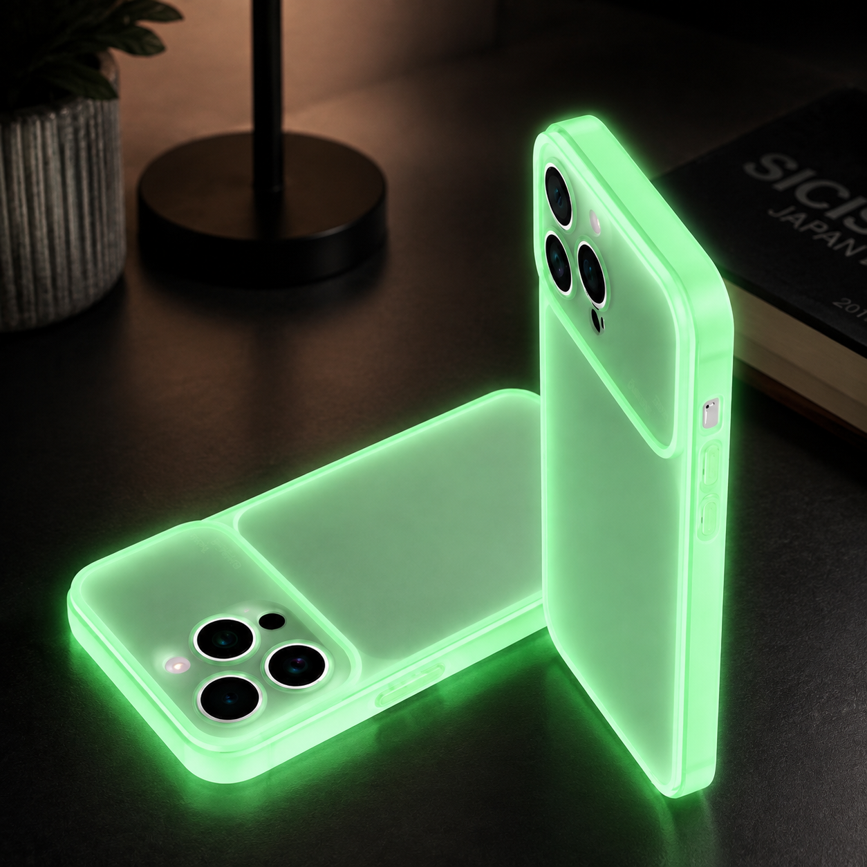 Premium iPhone Case Luminous Clear Silicone Cover MagSafe Compatible Glow In The Dark Shockproof Camera Lens Protection Ultra Thin Design