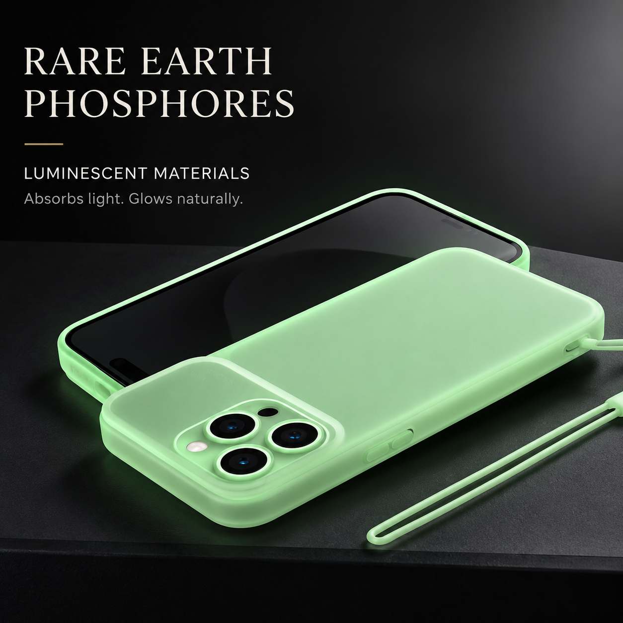 Premium iPhone Case Luminous Clear Silicone Cover MagSafe Compatible Glow In The Dark Shockproof Camera Lens Protection Ultra Thin Design