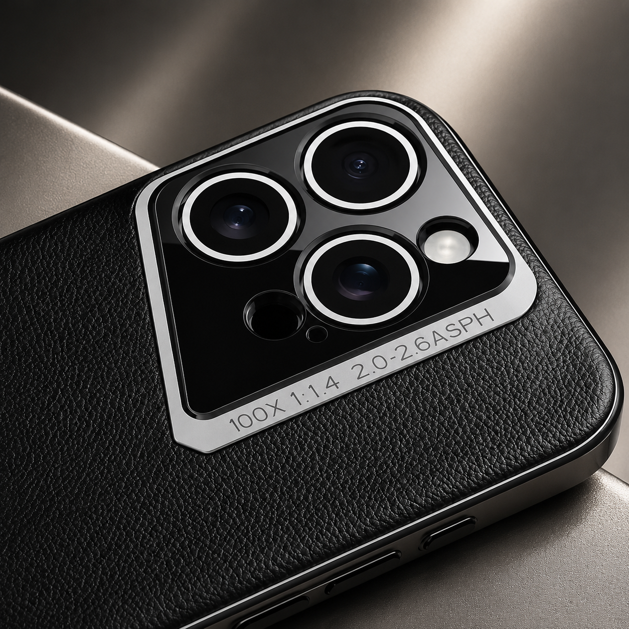 Premium iPhone Case Luxury PU Leather Electroplated Finish Ultra Thin Shockproof Protective Cover Camera Lens Protection Slim Hard Back Full Coverage