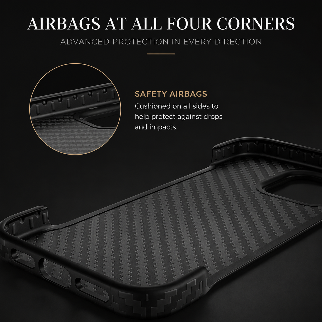 Premium iPhone Case MagSafe Aramid Carbon Fiber Frameless Matte Slim Cover Shockproof Lightweight Protective Wireless Charging Compatible Design