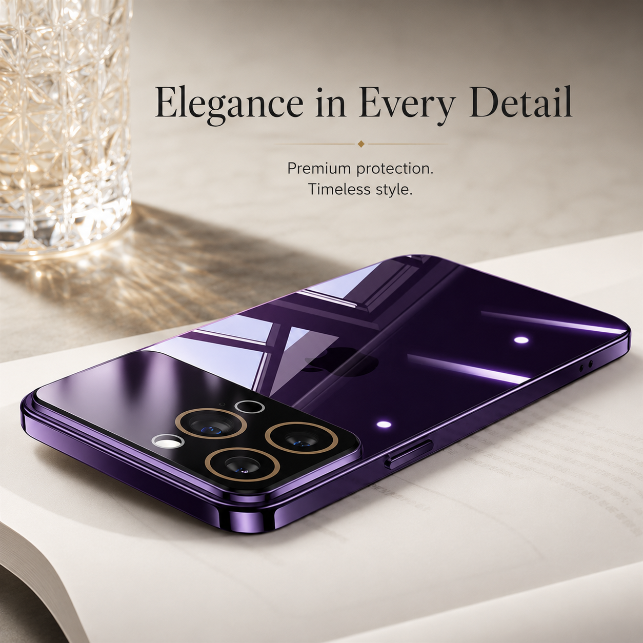 Premium iPhone Case MagSafe Clear Ultra Thin Shockproof Protective Cover Scratch Resistant Hard PC Silicone Bumper Wireless Charging Slim Design