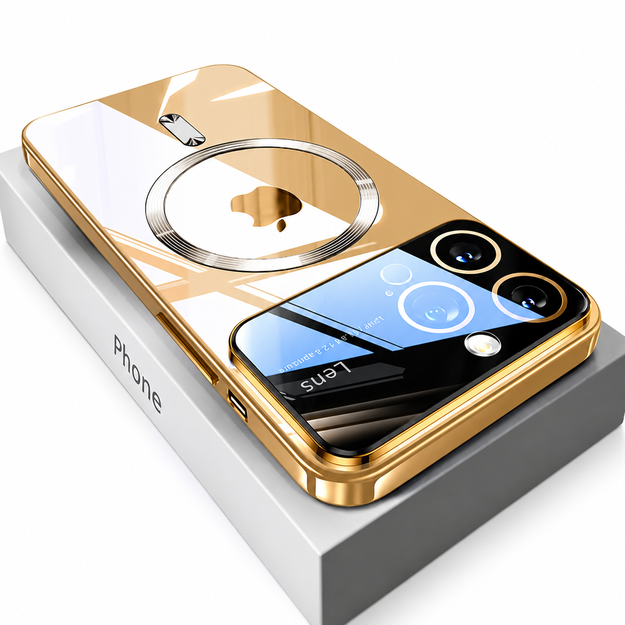 Premium iPhone Case MagSafe Clear Ultra Thin Shockproof Protective Cover Scratch Resistant Hard PC Silicone Bumper Wireless Charging Slim Design