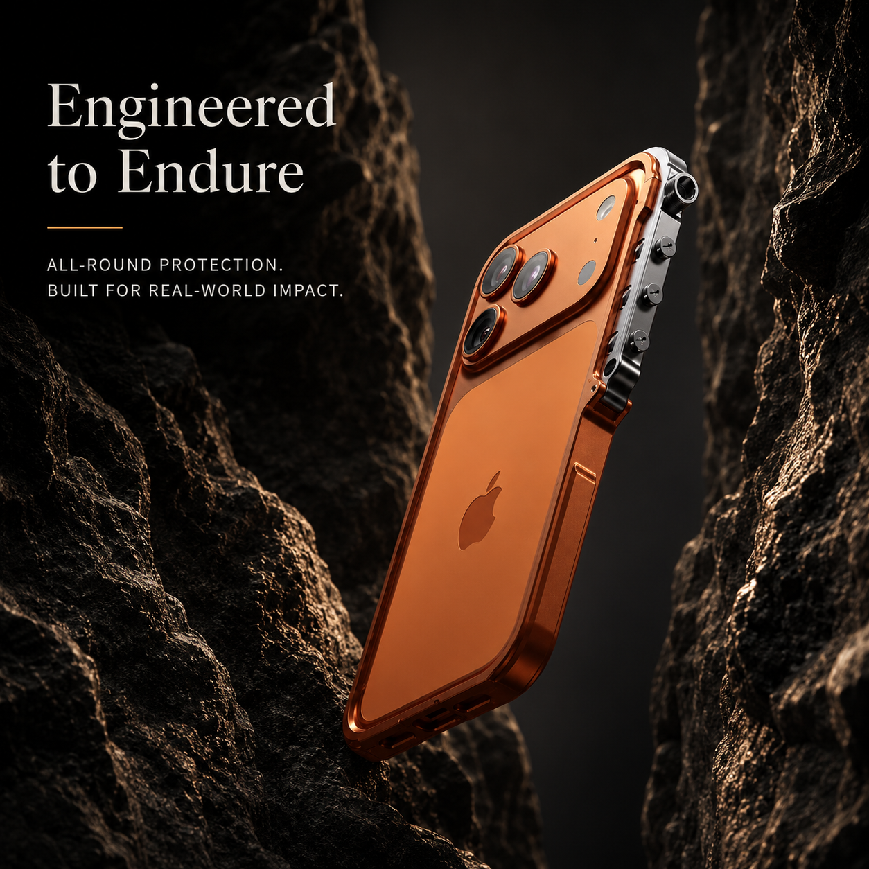 Premium iPhone Case MagSafe Compatible Aluminum Alloy Bumper Protective Cover Shockproof Heat Dissipation Camera Lens Protection Slim Metal Frame Design