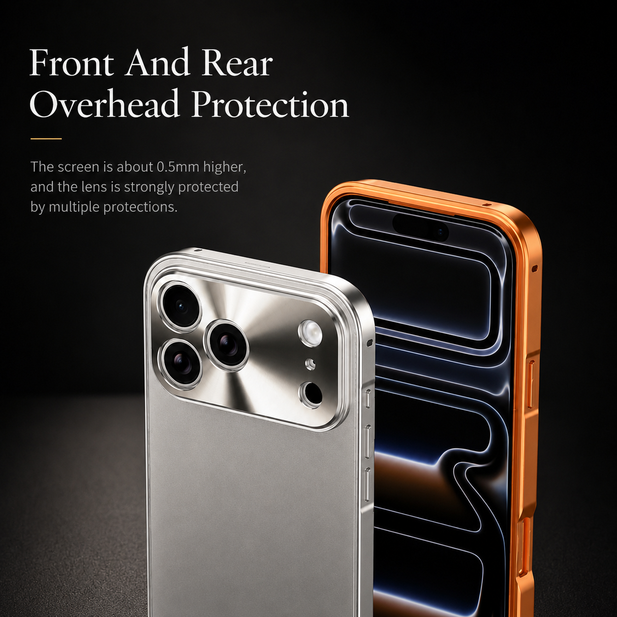 Premium iPhone Case MagSafe Compatible Aluminum Alloy Frame Frosted PC Protective Cover Ultra Thin Shockproof Anti Scratch Matte Lightweight Design