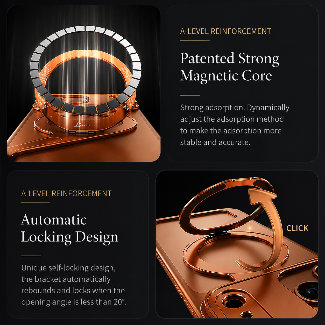Premium iPhone Case MagSafe Compatible Aluminum Alloy Frame Protective Cover Shockproof Magnetic Metal Design Scratch Resistant Slim Minimal Full Coverage