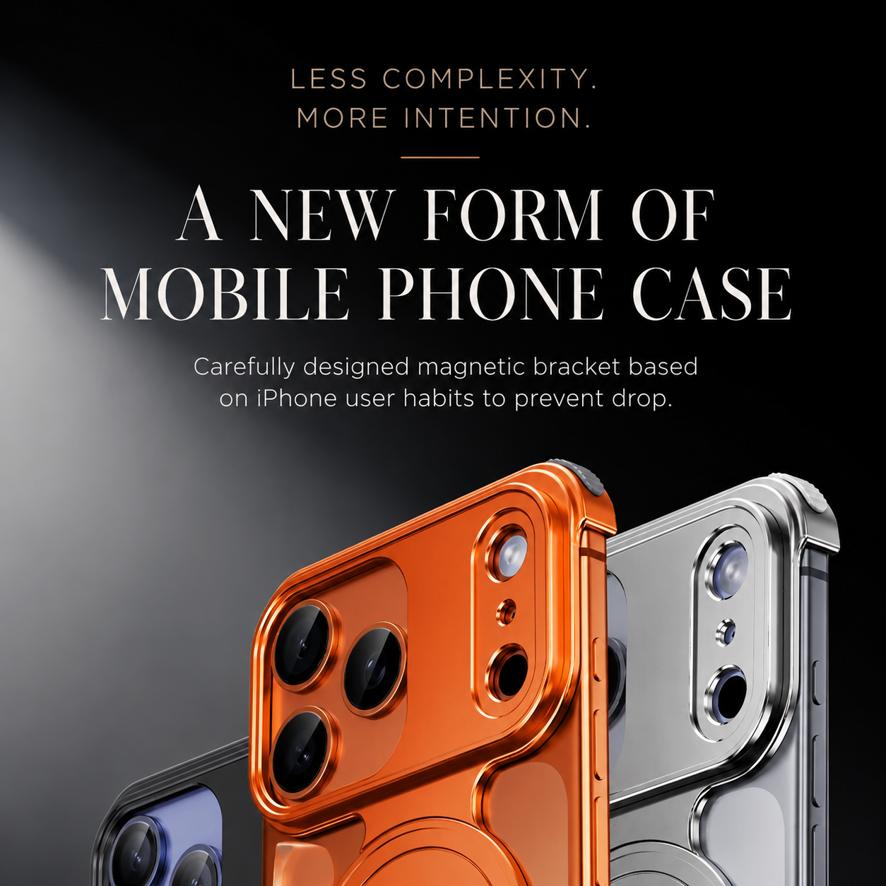 Premium iPhone Case MagSafe Compatible Aluminum Alloy Frame Protective Cover Shockproof Magnetic Metal Design Scratch Resistant Slim Minimal Full Coverage