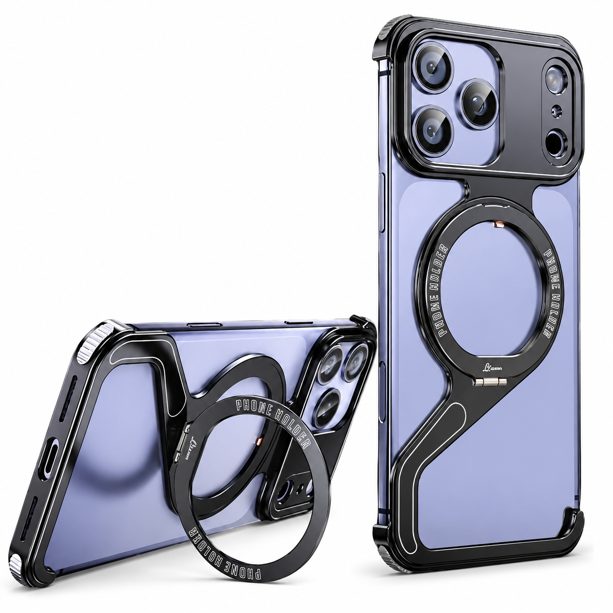 Premium iPhone Case MagSafe Compatible Aluminum Alloy Frame Protective Cover Shockproof Magnetic Metal Design Scratch Resistant Slim Minimal Full Coverage