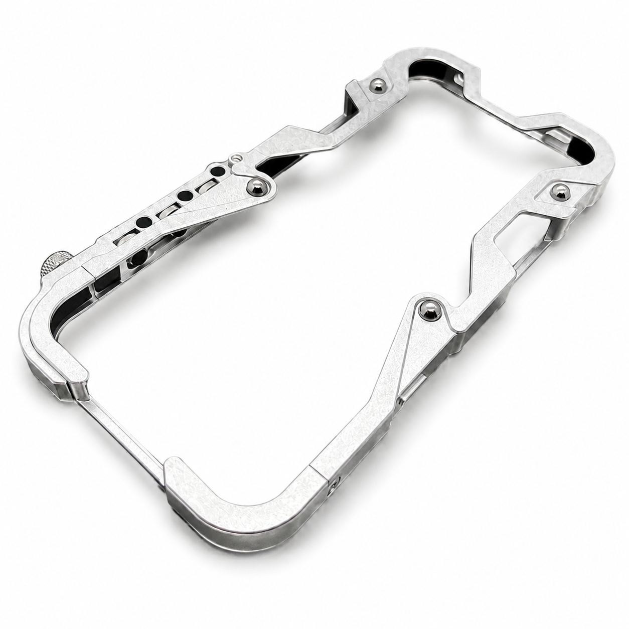 Premium iPhone Case MagSafe Compatible Aluminum Armor Bumper Protective Cover Heavy Duty Shockproof Anti Slip Heat Dissipation Slim Metal Frame Design