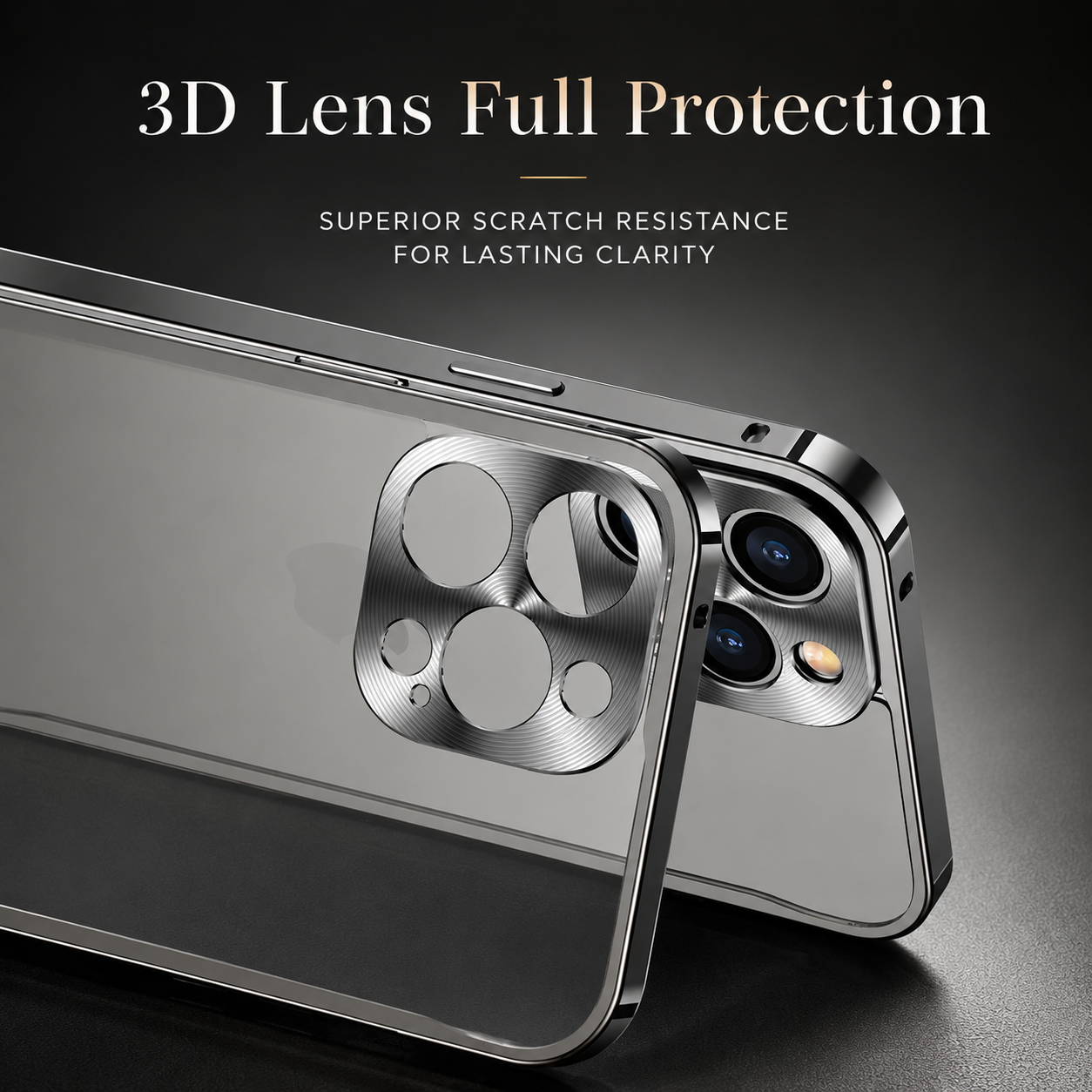 Premium iPhone Case MagSafe Compatible Aluminum Magnetic Frame Shockproof Protective Cover Full Lens Protection Wireless Charging Slim Metal Design