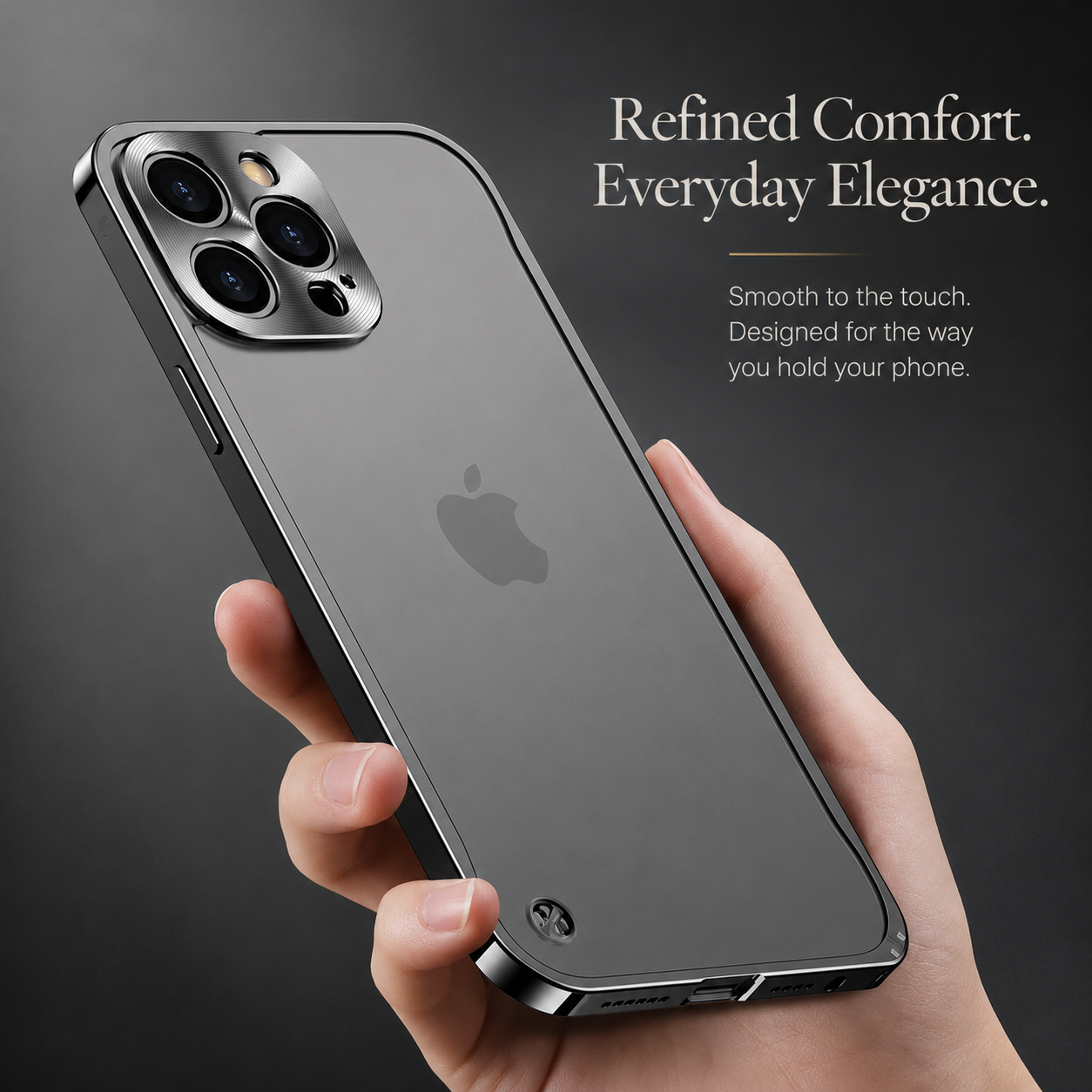 Premium iPhone Case MagSafe Compatible Aluminum Magnetic Frame Shockproof Protective Cover Full Lens Protection Wireless Charging Slim Metal Design
