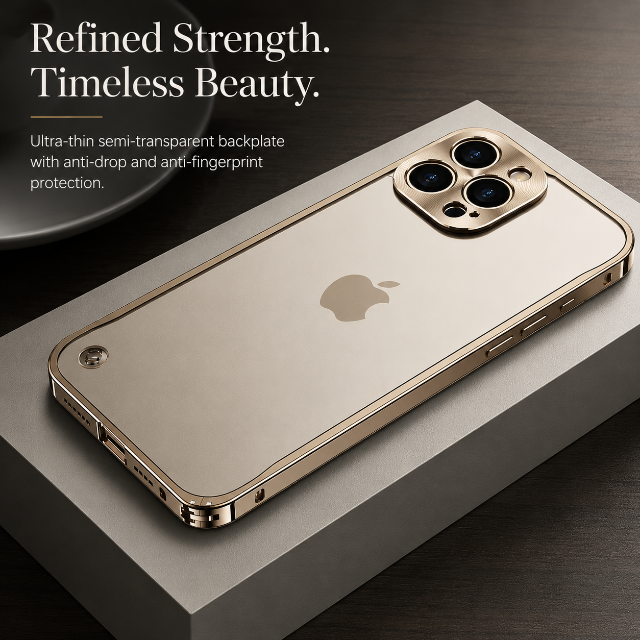 Premium iPhone Case MagSafe Compatible Aluminum Magnetic Frame Shockproof Protective Cover Full Lens Protection Wireless Charging Slim Metal Design