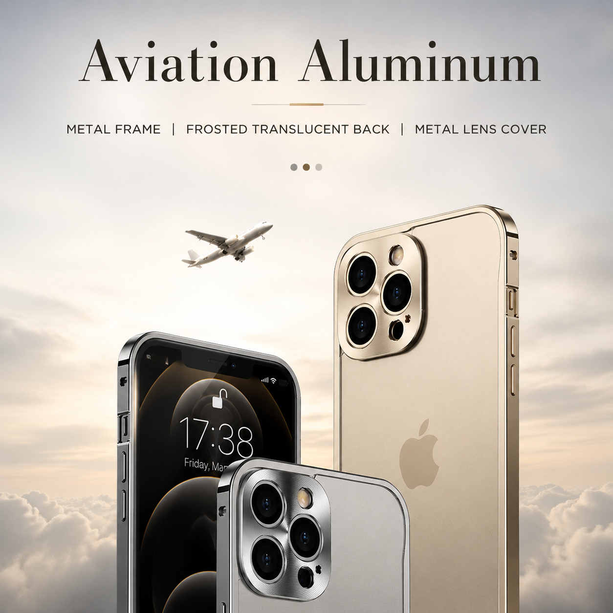 Premium iPhone Case MagSafe Compatible Aluminum Magnetic Frame Shockproof Protective Cover Full Lens Protection Wireless Charging Slim Metal Design