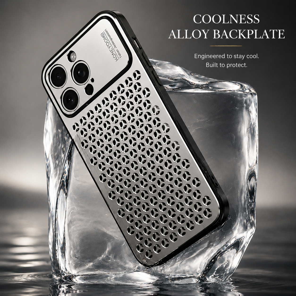 Premium iPhone Case MagSafe Compatible Aluminum Metal Breathable Protective Cover Ultra Thin Matte Anti Scratch Lightweight Heat Dissipation Protective Design