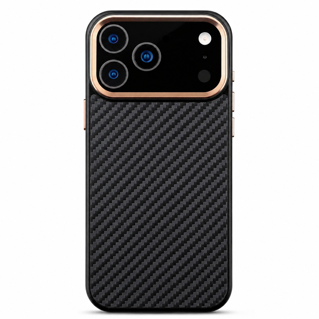 Premium iPhone Case MagSafe Compatible Aramid Fiber Protective Cover Ultra Thin Lightweight Shockproof Anti Scratch Full Coverage