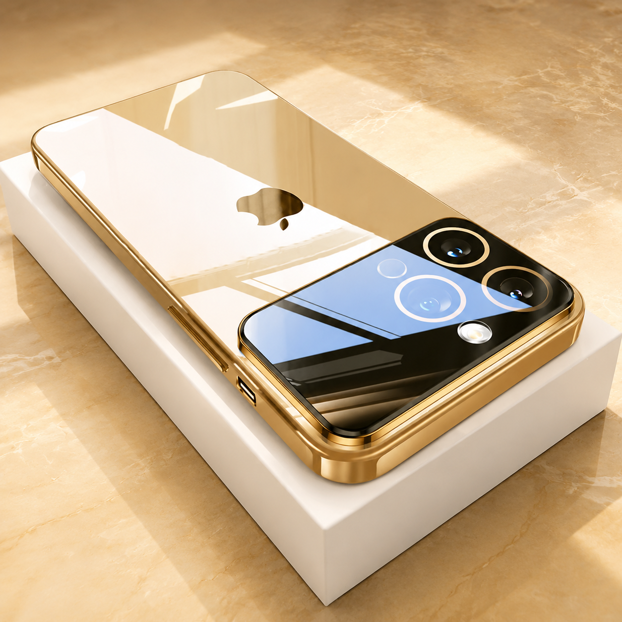 Premium iPhone Case MagSafe Compatible Clear Acrylic Protective Cover Tempered Glass Camera Lens Protection Shockproof Scratch Resistant Slim Full Coverage
