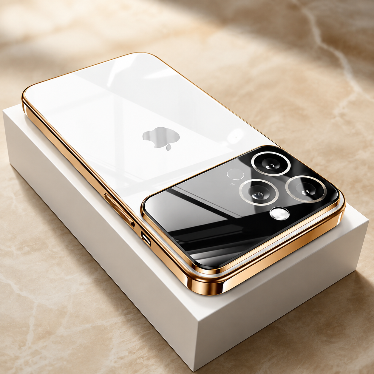 Premium iPhone Case MagSafe Compatible Clear Acrylic Protective Cover Tempered Glass Camera Lens Protection Shockproof Scratch Resistant Slim Full Coverage