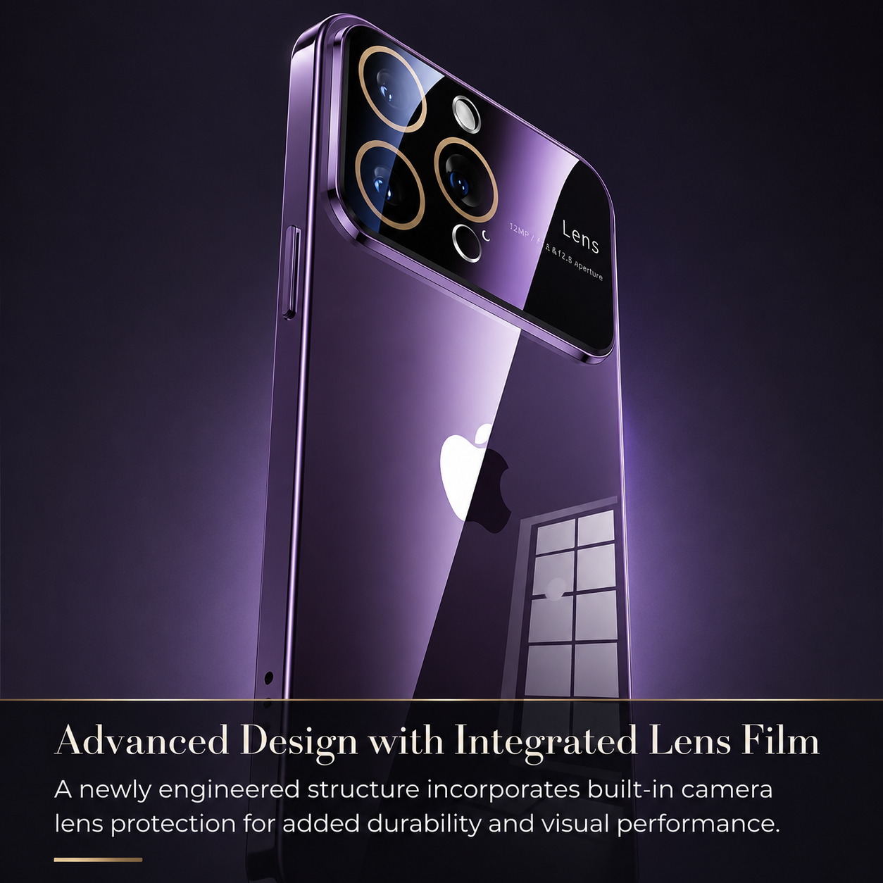 Premium iPhone Case MagSafe Compatible Clear Transparent Hard PC Cover Shockproof Silicone Bumper Camera Lens Protection Ultra Thin Full Coverage